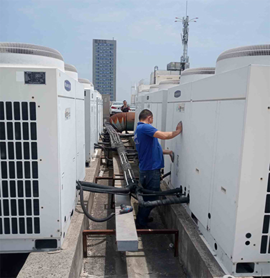 沧州市中央空调制热和不制冷系统维修方法